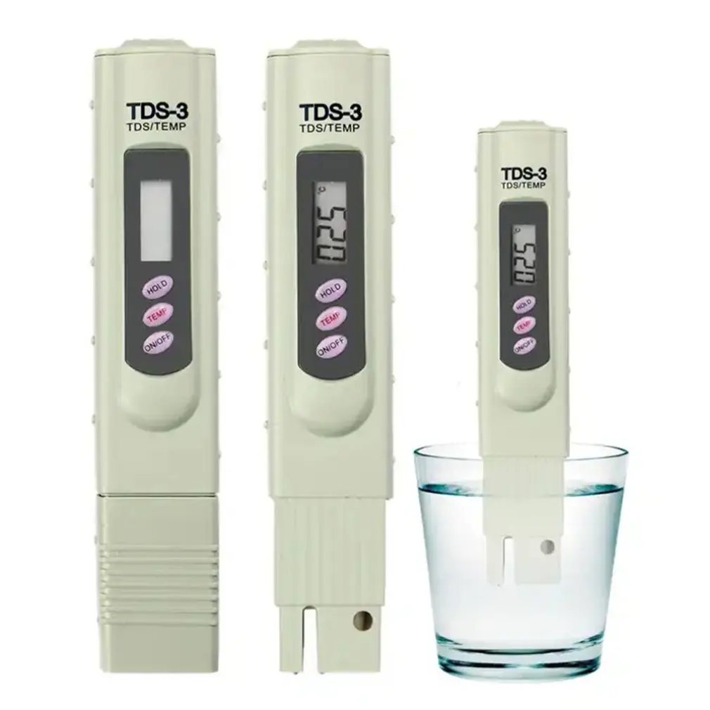 3 In1 TDS EC Meter Temperature Tester Pen Multifunctional Digital Water Quality Tester For Water Purity TEMP PPM Tester