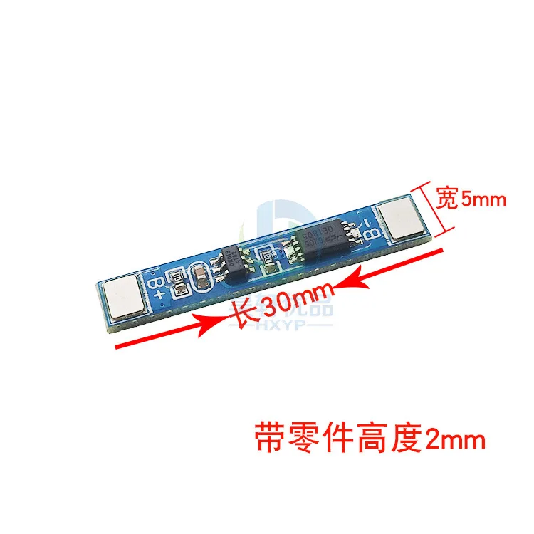 1/5/10PCS 3,7V 2,5A Lithium Li-Ion BMS PCM Batterieschutzplatine Pcm