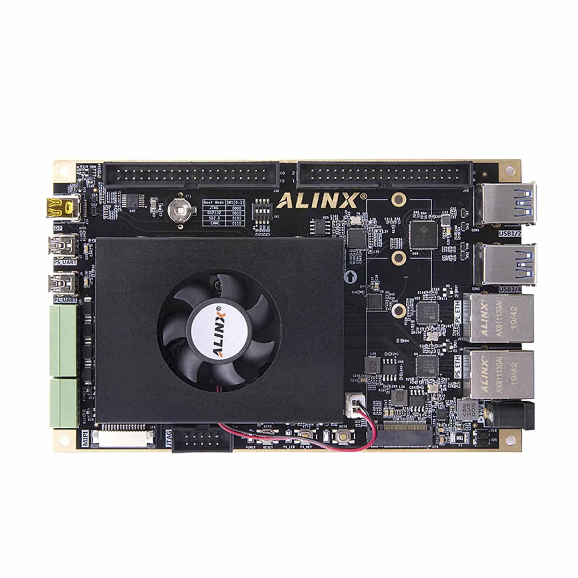 MiiBestODALINX AXU2CGB-E: Xilinx Zynq UltraScale+ MPSoC XCZU2CG FPGA Development Board