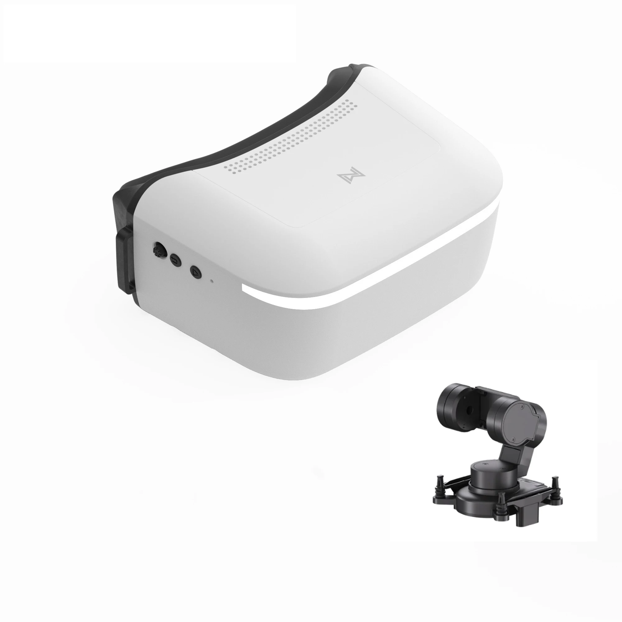 Walksnail Avatar HD Goggles L Moonlight Kit 4K/60FPS GM3 Gimbal Head Track System All-in-One Set voor Wltoys RC auto HD FPV Racing