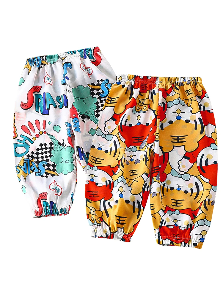 Boys Children Ankle-length Pants for Baby Girls Pants Harem Pants for Kids Child 2-6 Years DS19