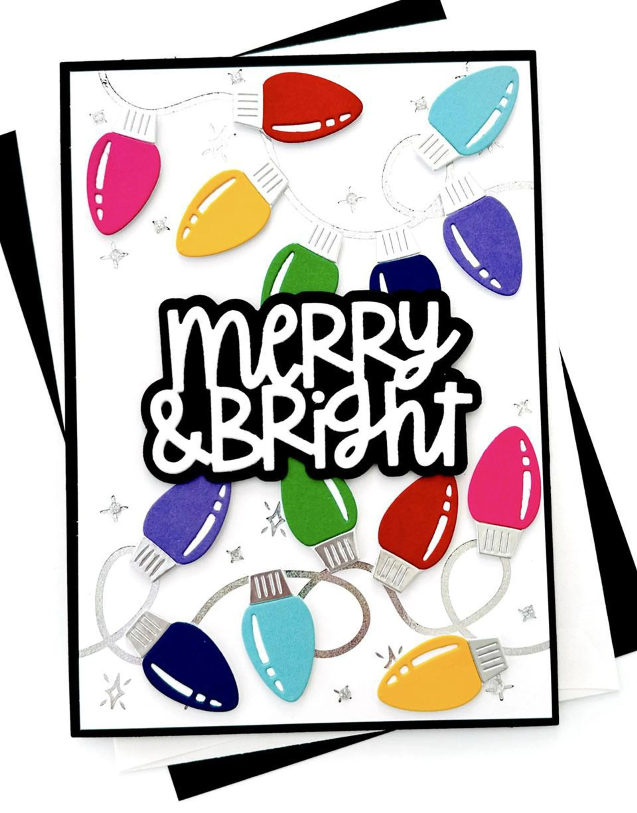 2025 New Christmas Gift Metal Cutting Dies Twinkle All the Way Die Set DIY Scrapbooking Greeting Card Craft Template Stamp Molds