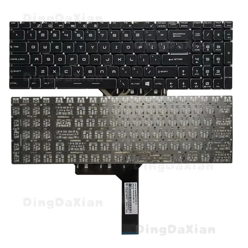 d+For MSI GF75 Thin 8RC 9RD 9RD 9SC 9SE MS-17F1 MS-17F2-17F3-1791-1792-1793-1795-1796-1799 US laptop keyboard