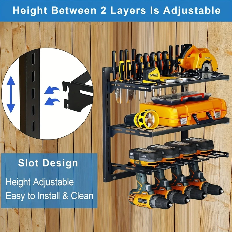Scaffale Portautensili a 3 Liv - Power Tools Organizer Diy recensione e prezzo