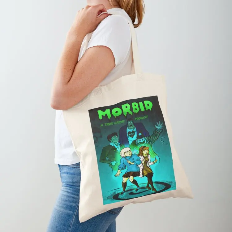 

morbid podcast Tote Bag Fabric bag Canvas stote bag female Women's shopper