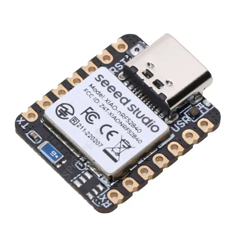 XIAO-nRF52840 BLE Pequena Placa de Desenvolvimento SuperMini, BT5.0 com Antena Onboard, Flash 1MB, 256kB RAM, Suporta Arduino CircuitPython