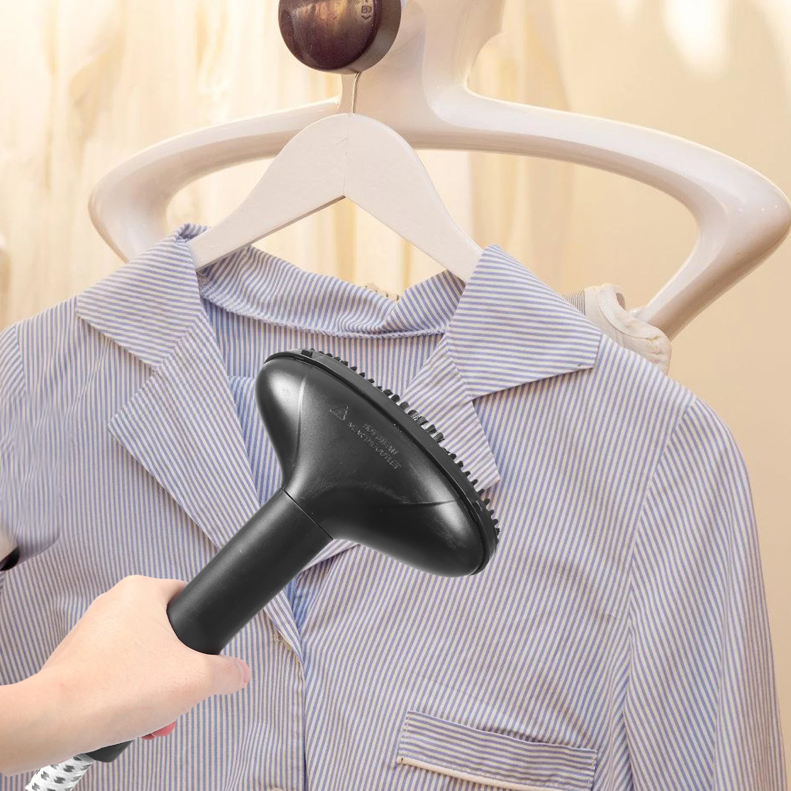 

Garment Steamer Hose Steam Iron Tube Replacement Parts Plastic Flexible Design Easy Installation Heat Resistant Protect