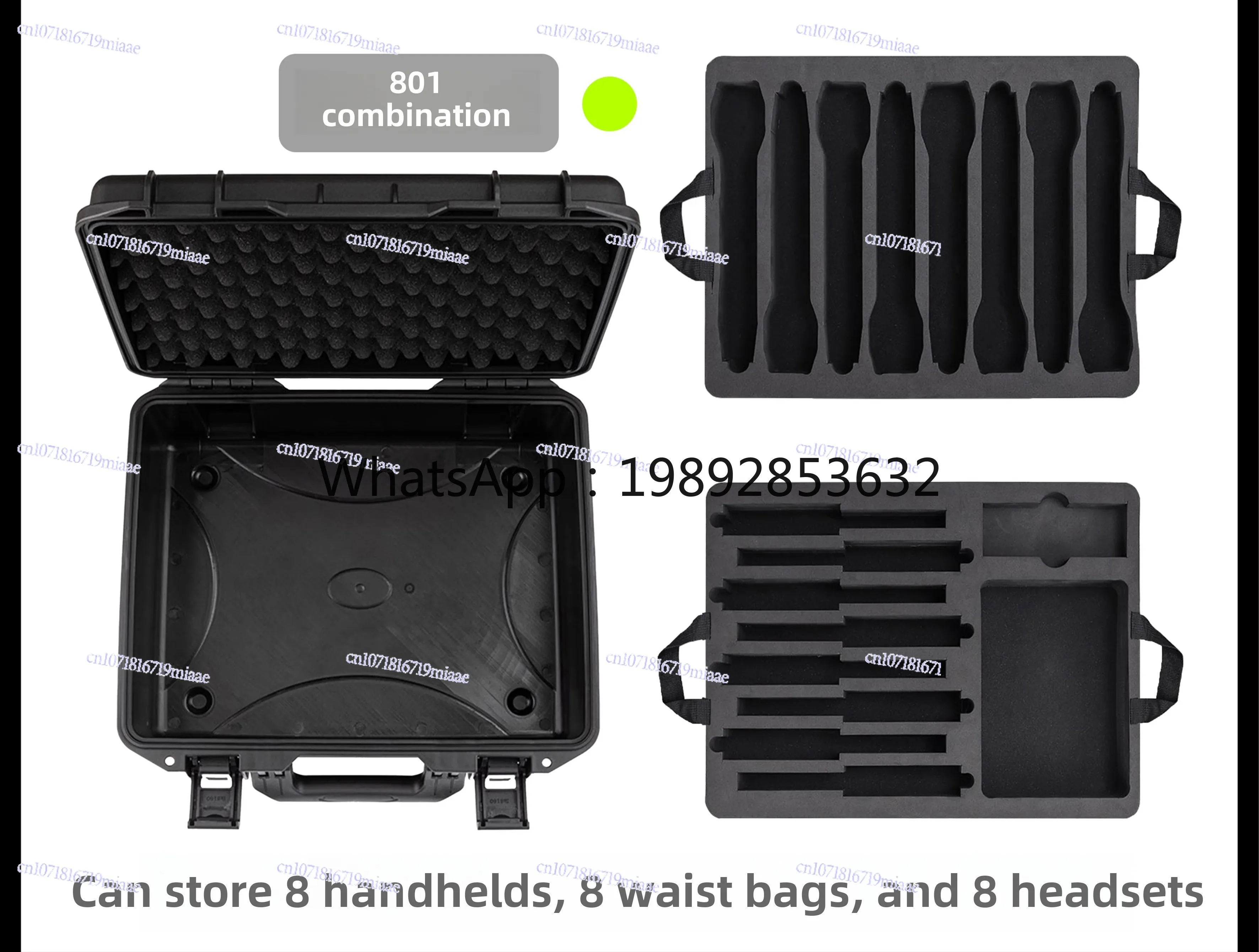 H1 801 Combination Storage Box 8 Microphone 8 Fanny Pack Microphone