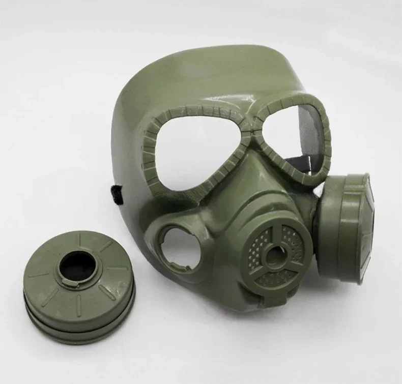 Taktische Maske Airsoft BB Gun CS Cosplay Kleidung Schutz Vollgesichts-Gasmaske Rosa Grün Schwarz Abnehmbare Taktische Gasmasken – Detail 11