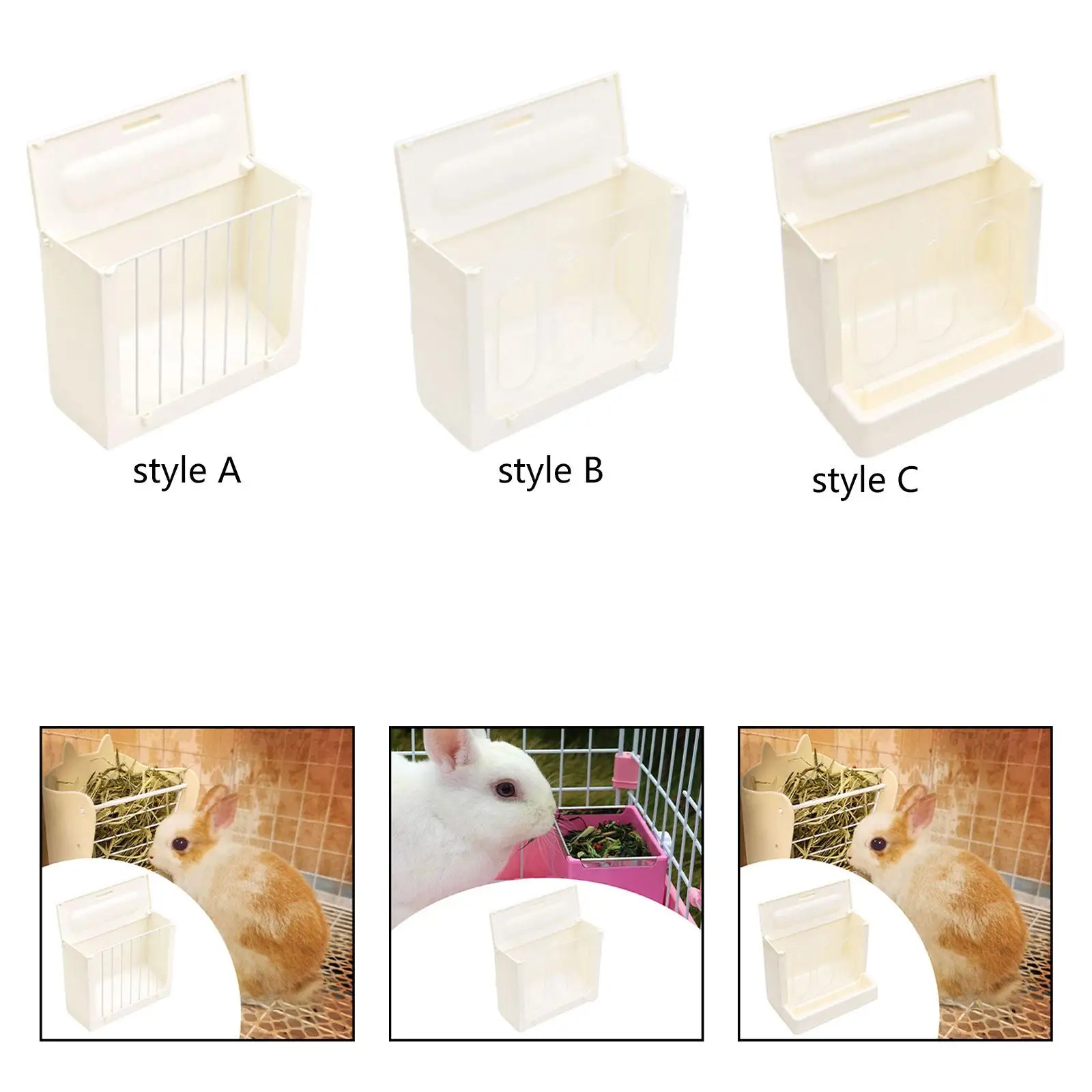 وحدة تغذية القش الأرنب الممتازة لأرانب الحيوانات الصغيرة Chinchillas