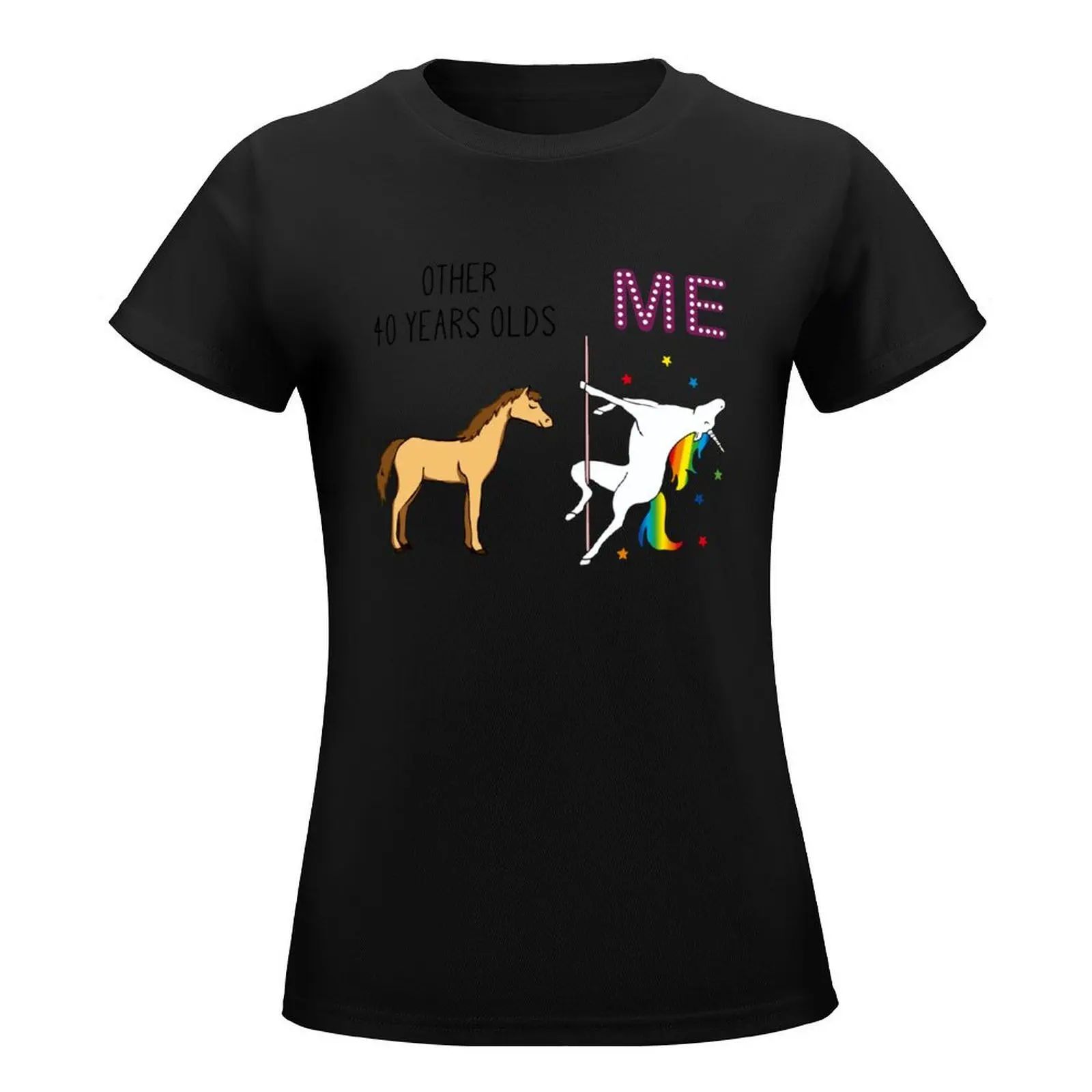 Other 40 Years Olds Me 40th Birthday Best Friend 40th Birthday Gift Unicorn Hello Forty T-Shirt