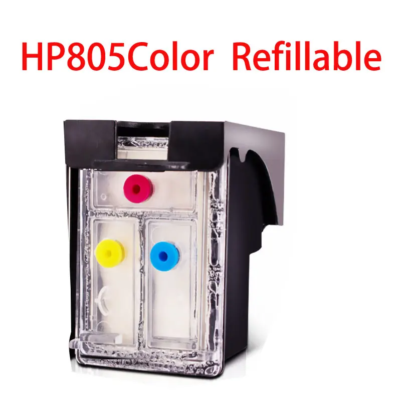 805 805xl compatível substituição do cartucho de tinta recarregáveis para hp805 hp805xl 805xxl deskjet 2332 2333 2720 2721 2722 2723 impressora