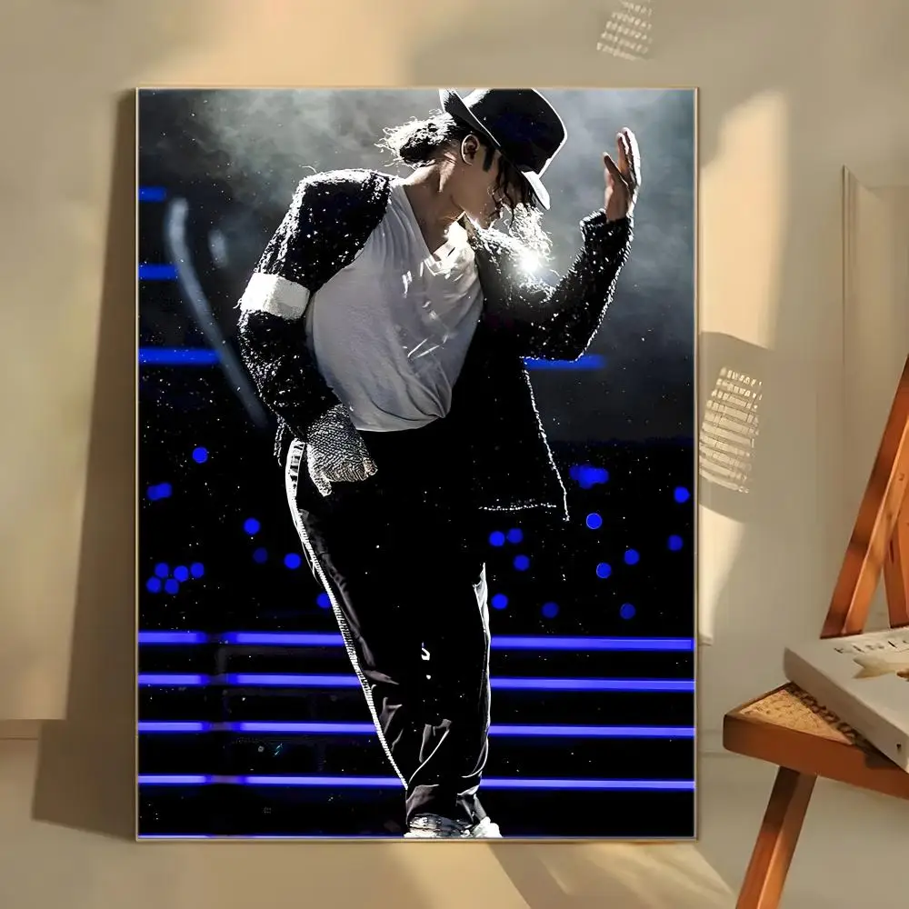 Sänger M-Michael Singer Jackson Poster, selbstklebender Kunst-Aufkleber aus wasserfestem Papier, Kaffeehaus, Bar, Zimmer, Wanddekoration – Detail 6