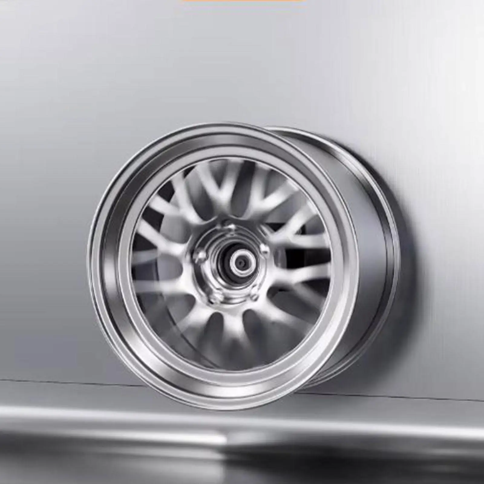 Steel Car Tire Rims Display Rack 360 Degree Rotating Wall Shelf Holder for Workshop Exhibition Garage Use