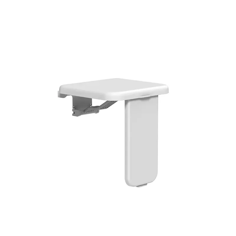 Folding Wall Mounted Shower Chair with Padded Seat for Seniors and Disabled Bathroom Safety Bath Seat