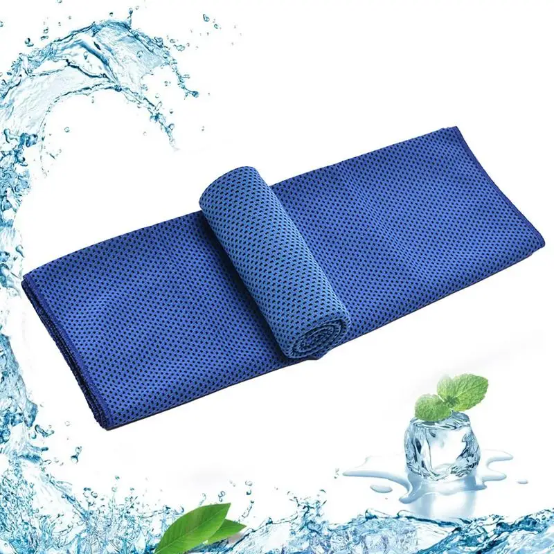 Cold Towels For Hot Weather Neck Cold Towels For Hot Weather Soft Breathable Cold Towel Portable Instant Cooling Towel For Yoga