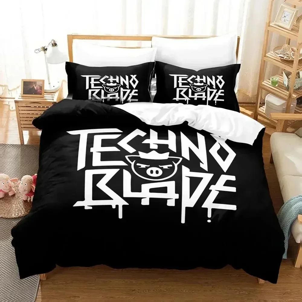 

Alex Technoblade Bedding Set Duvet Cover Sheet Printed Bed Set Pillowcase Bed Full Queen King Size Comforter Bedroom