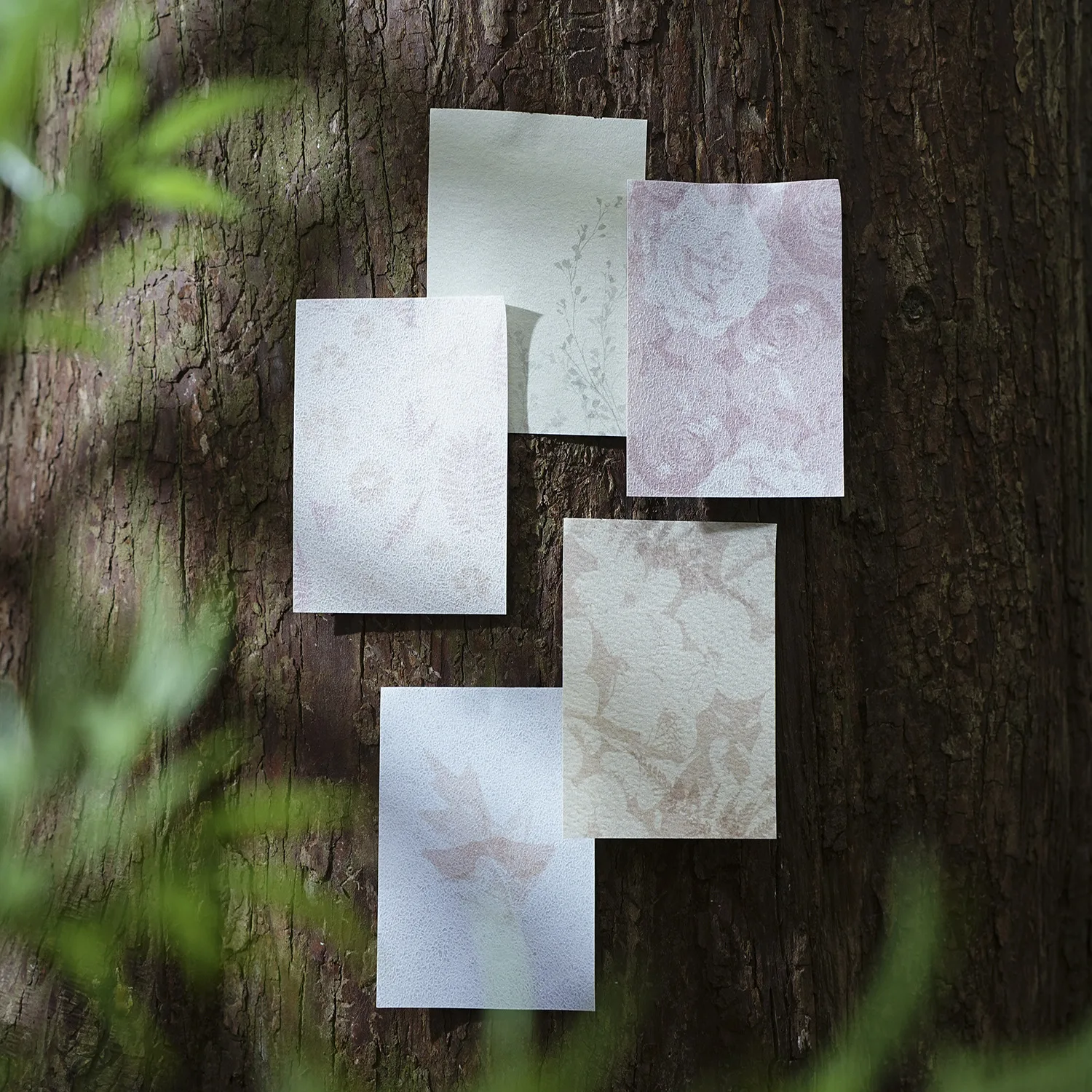 30pcs/lot Memo Pads Material Paper Collecting Light and Shadow book Junk Journal Scrapbooking paper  Decoration stationery