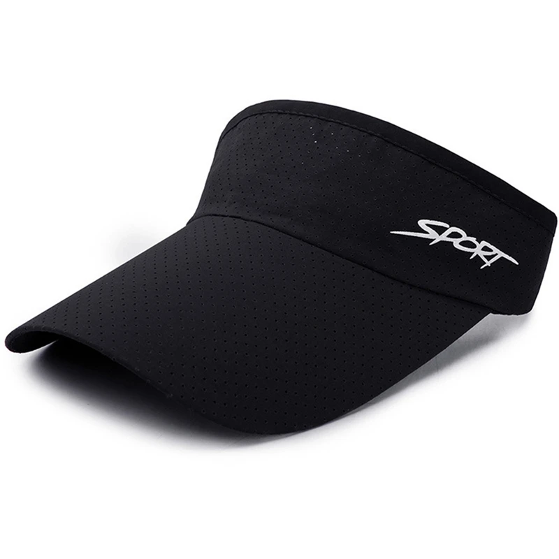 Professional Breathable Tennis Hats Men Women Tennis Caps Outdoor Sun Visor Hat Running Jogging Golf Cap Empty Top Headband New