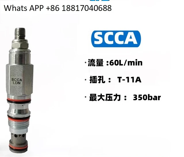 SCCA-LAN Sequential Valve SCCA-LBN Cartridge Valve SCCA-LCN