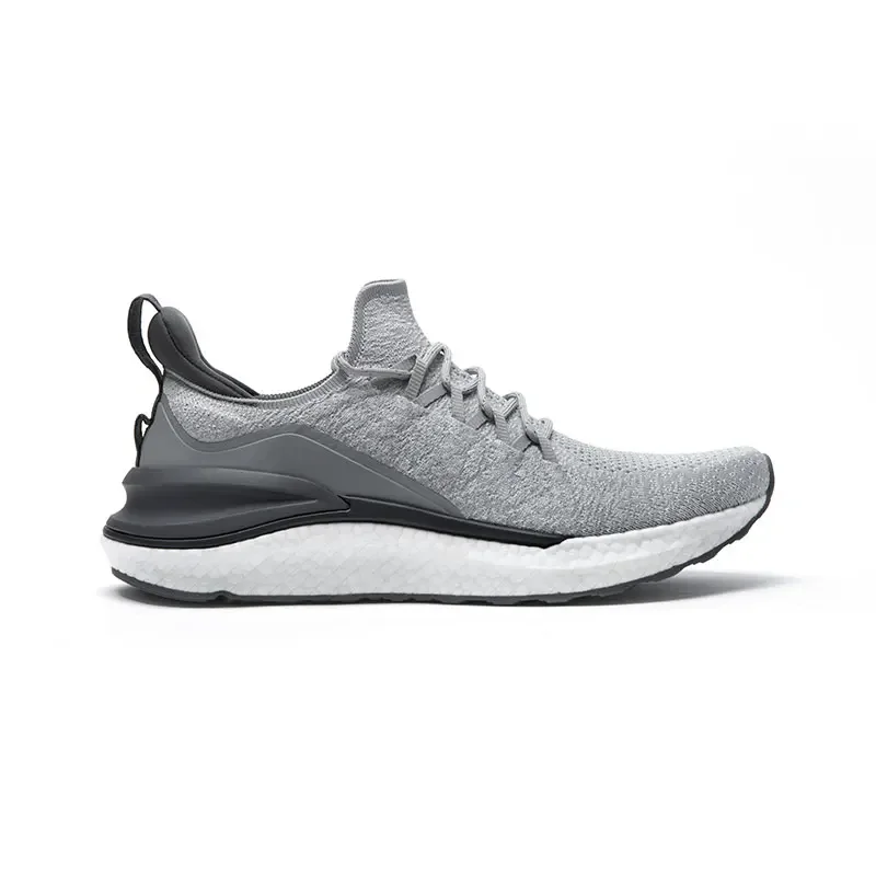 Original Xiaomi Mijia Sneakers 4 Men\'s Outdoor Sports Uni-moulding 4D Fishbone Lock System Knitting Upper Men Running Shoes