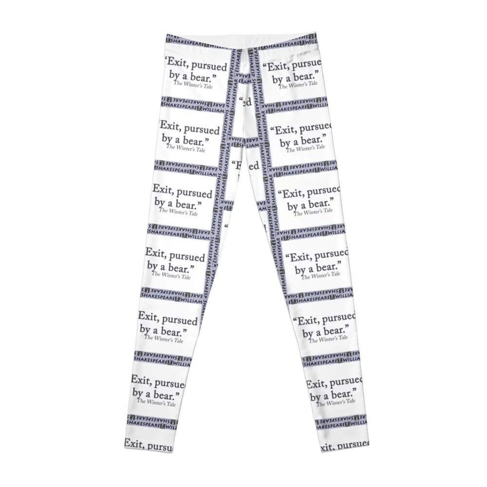 

Exit Pursued By A Bear - Shakespeare Leggings Women's sports pants Women's pants for physical Womens Leggings