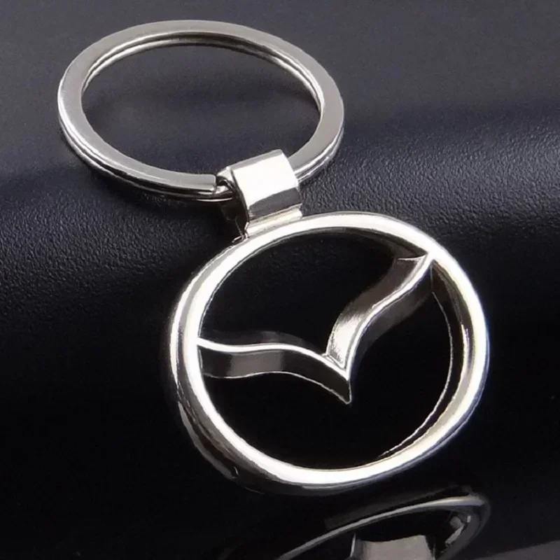 Alloy Keychain Hollow Out Key Ring Pendant Ornaments for Mazda 2 3 6 323 626 RX8 RX7 MX3 CX3 CX5 Atenza Protege Axela Speed 6