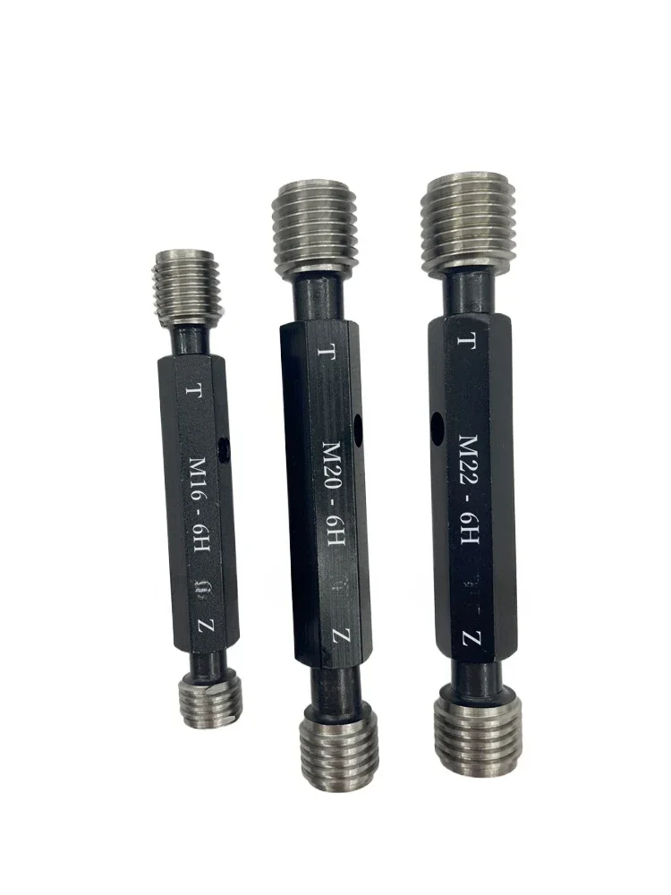 Metric Thread Plug Gauge M42 M45 M48 M52 M56 6H Accuracy, Thread Pass Gauge Go and Nogo
