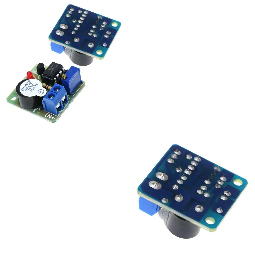 Compacted Battery Protective Board With Adjustable Threshold For 9V 12V Batteries Prevents Over Discharging