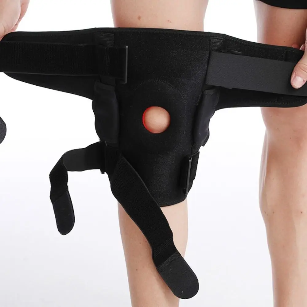 

Compression Knee Brace Knee Protector Side Stabilizers Knee Pad Sleeve Breathable Open Patella Knee Support Women Men