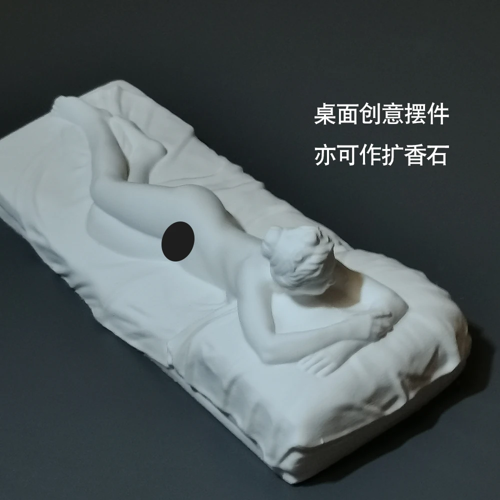 

Paris Louvre Sleeping Beauty Resin Sculpture Diffuser Stone Ornament Museum Reproduction Home Simple Seiko Figure Sculpture