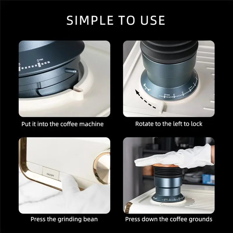 N85R-For Barsetto Machine Compatible Multifunctional Coffee Grinder Replacement Parts Including Blower, Silicone Hoppers, Bellow