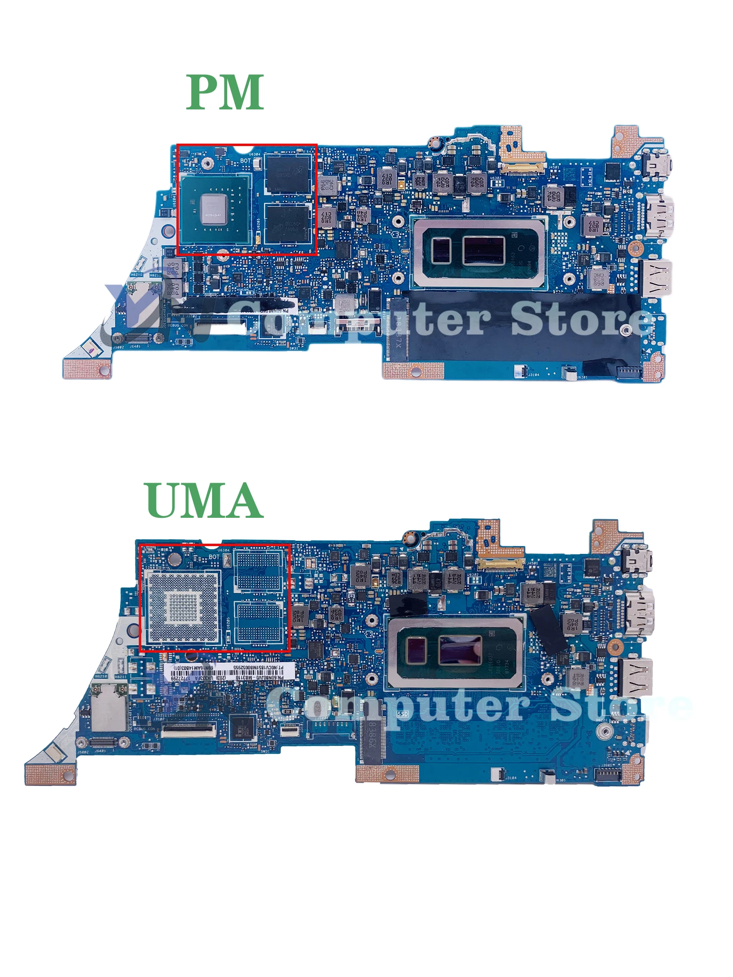 Imagem -02 - Placa-mãe do Portátil para Asus Ux333fn Rx333fa Bx333fa Rx333fn Rx333fn i5 i7 8ª Geração Mx150 Mx250 Uma Teste de 100