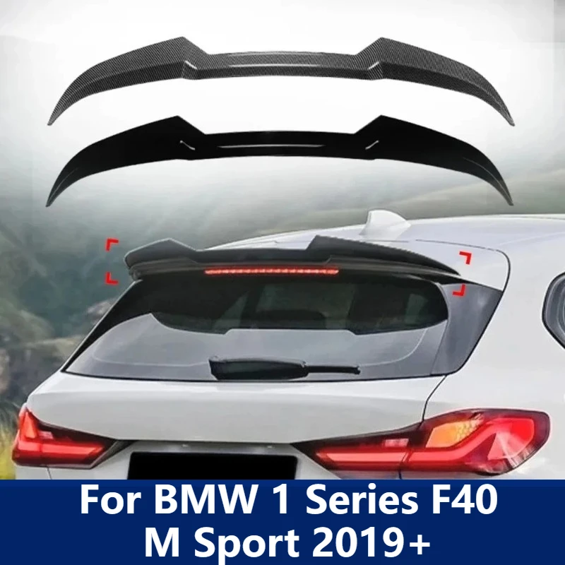 

For BMW 1 Series F40 M Sport 2019+ Blade Style Roof Spoiler Duck Tail Rear Wing Styling Exterior Upgrade Modification Accessory