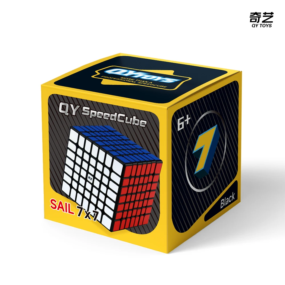 QiYi 2x2 3x3 4x4 7x7 Warrior M Pro Cube magique magnétique vitesse professionnelle Puzzle jouets éducatifs cadeaux de noël Cubo Magico jouets