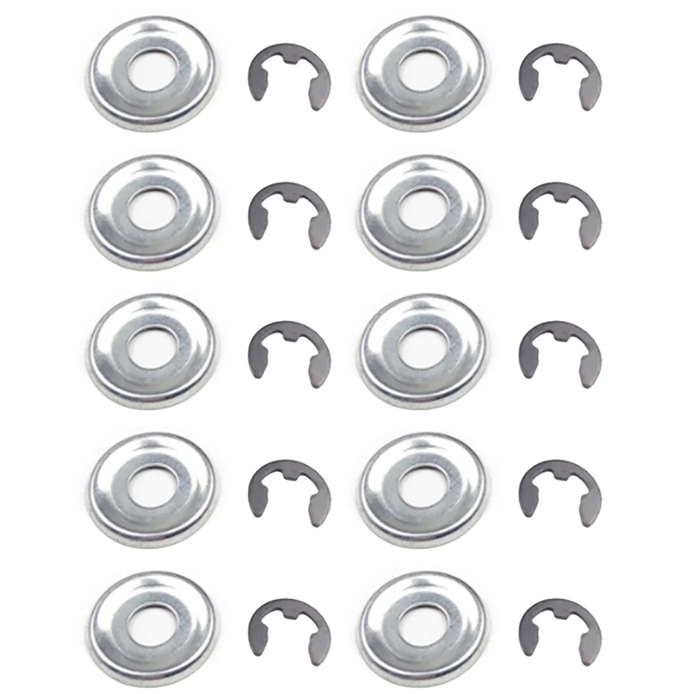 10pcs Clutch Washer E-Clip For Stihl MS260/MS290/MS440/MS460/MS660/9460 624 0801 Chainsaw Kit Lawn Mower Part 503272101