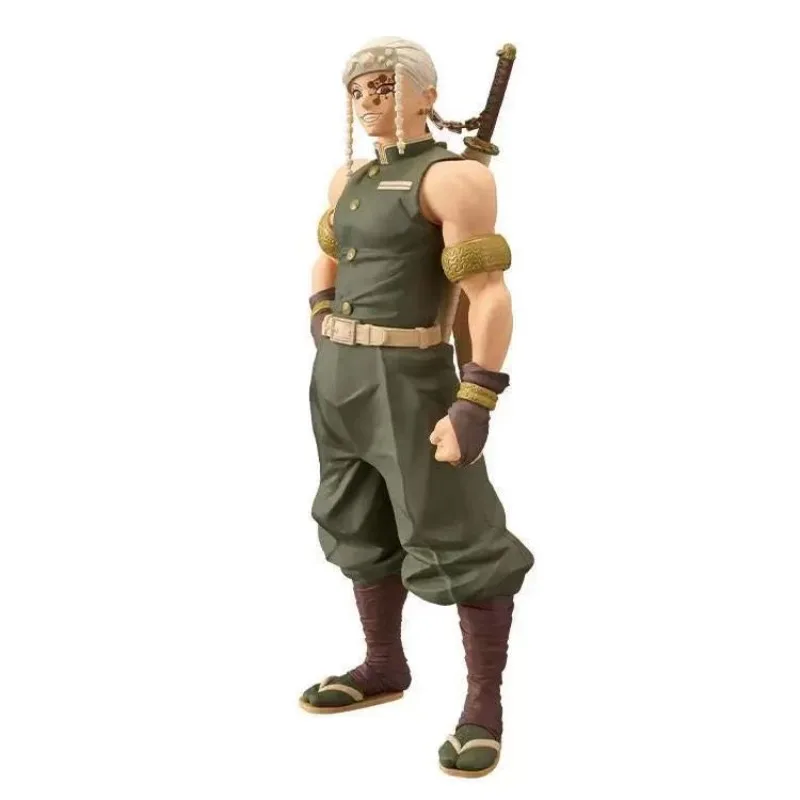 Demon Slayer Tripping Equipment Type of Twelve Uzui Tengen Anime Figure Desktop Ornaments Doll Animation Theme Bandai Banpresto