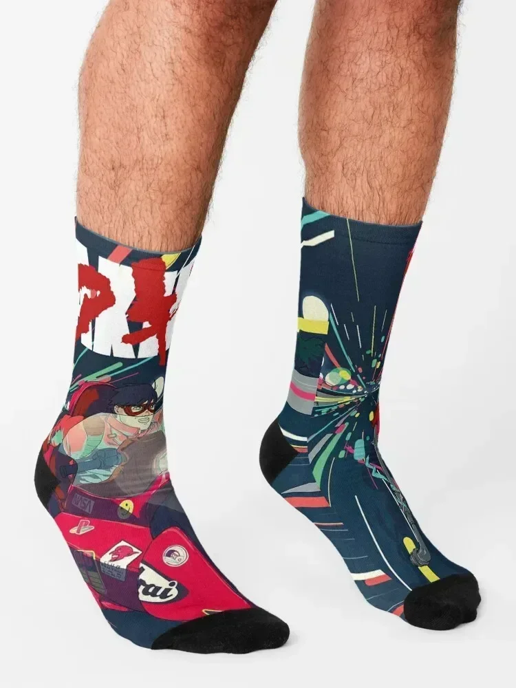 Akira the movie with Augmented Reality Socks man compression golf Novelties Socks Male Women's