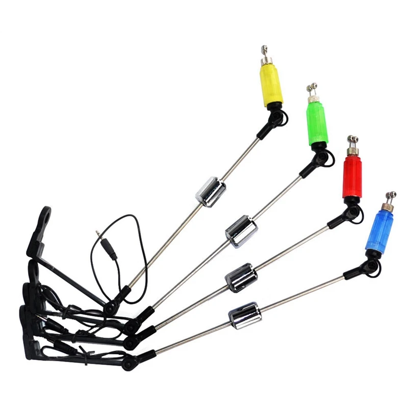 European Fishing Equipment, Carp Fishing Wobbler, Four-Color Flashing Hard Rod Alarm, Fishing Accessories