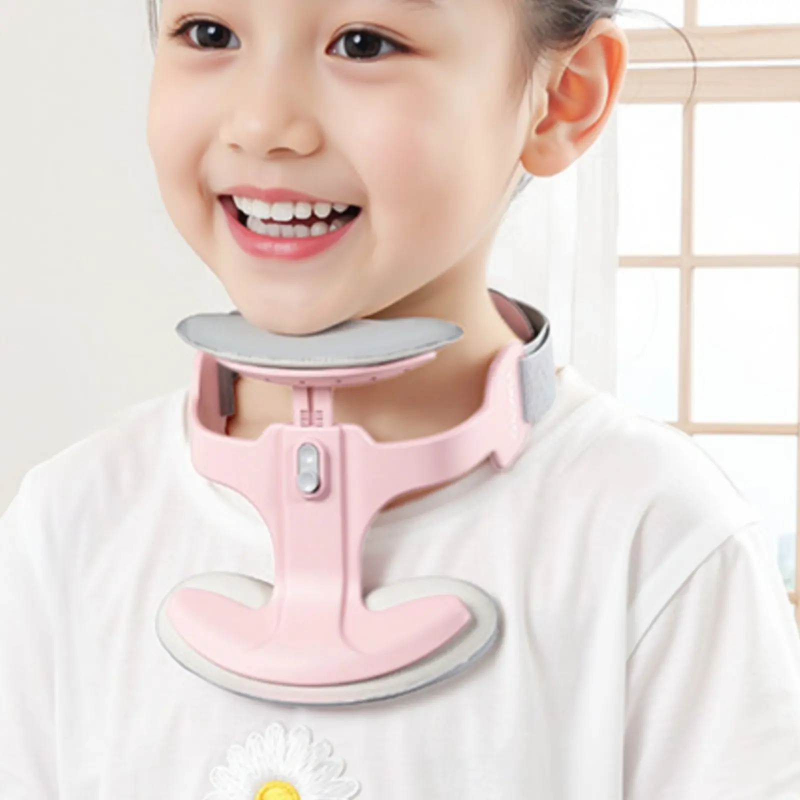 

Posture-supportHead-Lower Neck Brace Lightweight Writing Posture Corrector Adjustable Brace Breathable Material for Studying