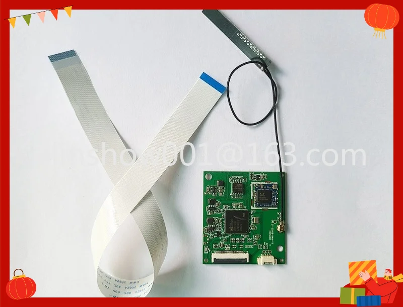 5G wireless screen projection module portable display driver board mobile phone computer special built-in same screen device