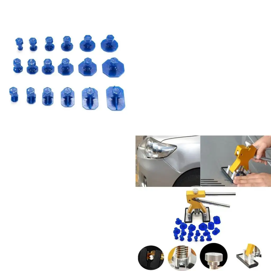 Auto Body Dent Puller Car Dent Puller Set Puller Glues Tab Set for Refrigerator Washing Machine
