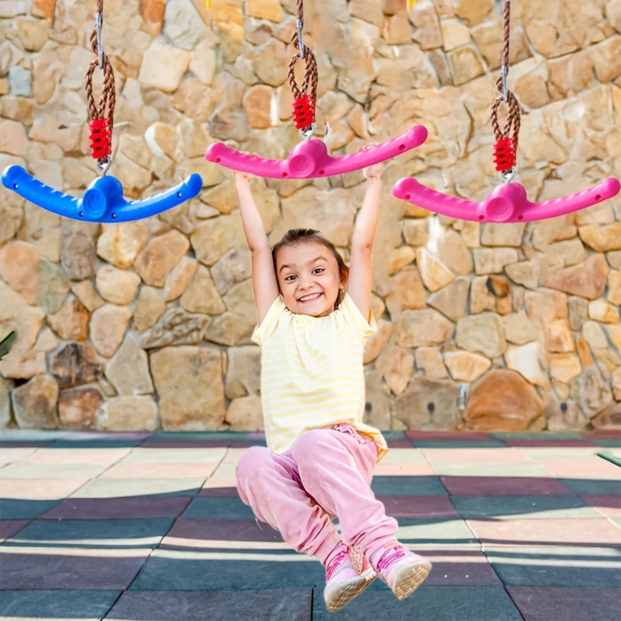 360 °   Conjunto de fitness rotativo, alças ajustáveis, bungee, equipamento de ginástica, acessórios de ginástica para crianças, brinquedo, equipamento de playground