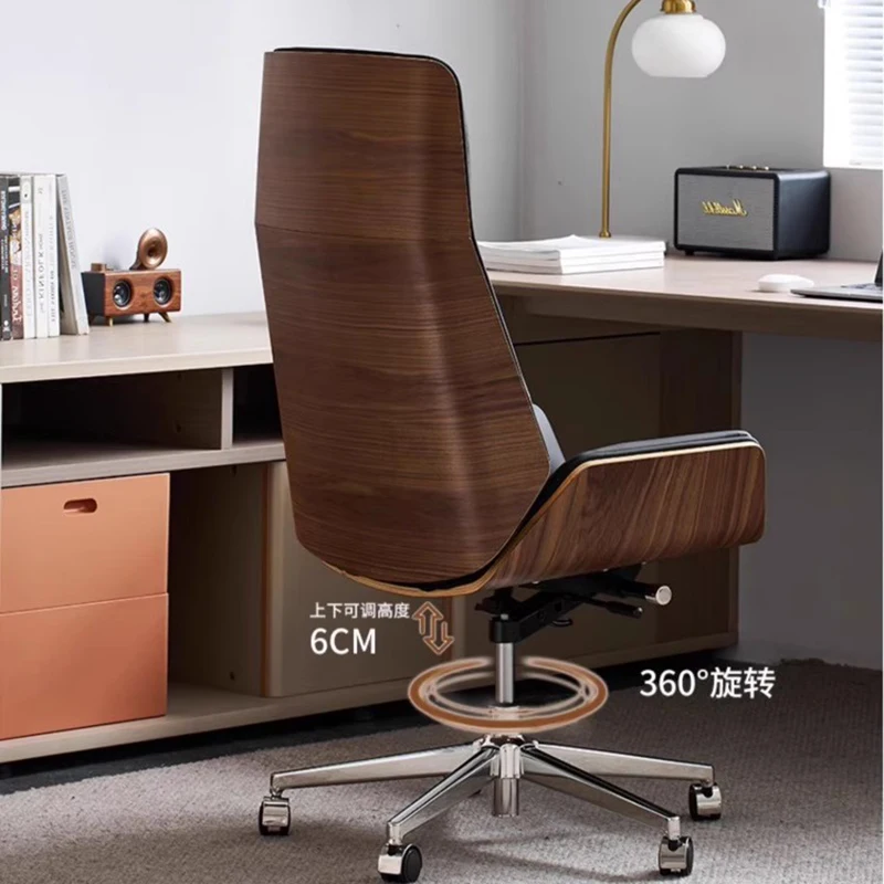 Sedia da ufficio ergonomica senza braccioli Girevole con accento Sedia da ufficio per camera da letto Sedia da gioco per computer Chaise De Bureaux Mobili per ufficio