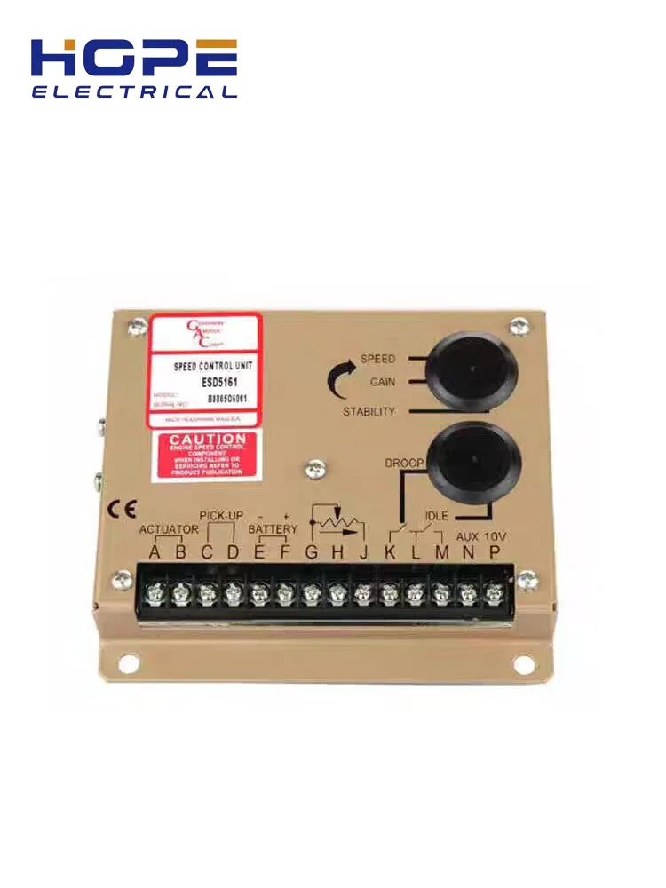 Original ESD5161 Diesel generator set controller Multi-V DC ESD5100 Series speed control unit