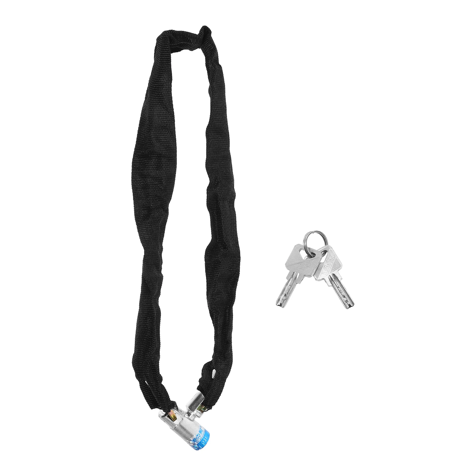 80 CM Heavy Duty Stainless Steel Cable Bike Locks Black Key Child Lightweight Anti Theft Security Riding Accessories Chain Lock