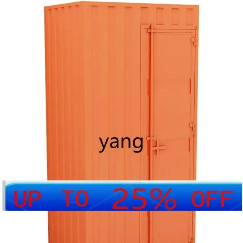 

LTT simple wrought iron industrial wind container changing room space partition mobile toilet