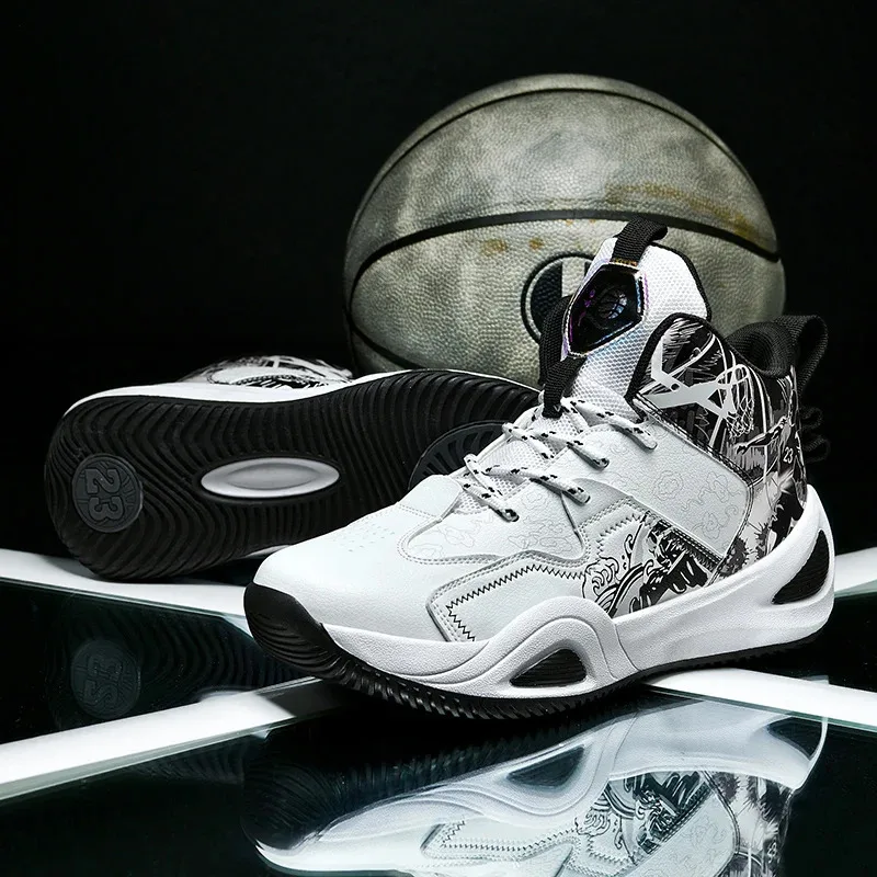 

2025 Wear-Resistant Basketball Shoes Sneaker Autumn Men'S Anti-Slip Sneakers
