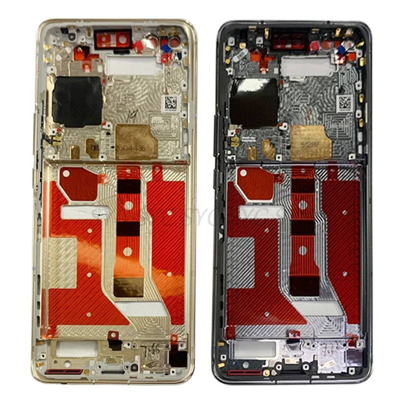 Middle Frame LCD Bezel Chassis Plate Housing For Honor Magic 4 Pro Phone Metal LCD Frame Repair Parts