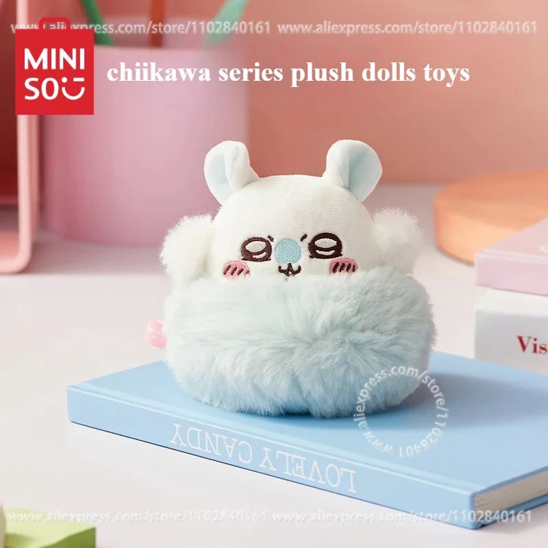 

MINISO, плюшевые игрушки, серия Chiikawa, пушистые куклы, детские подарки на день рождения, аниме периферийная момуна, кавайные украшения, украшение